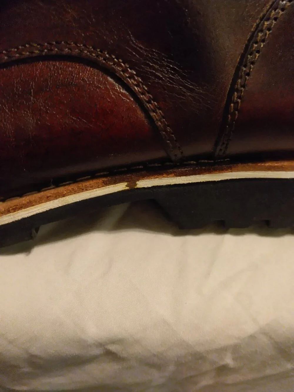 HELM Johnson Boots - Brown - Size 10EE - Good Condition - Discontinued
